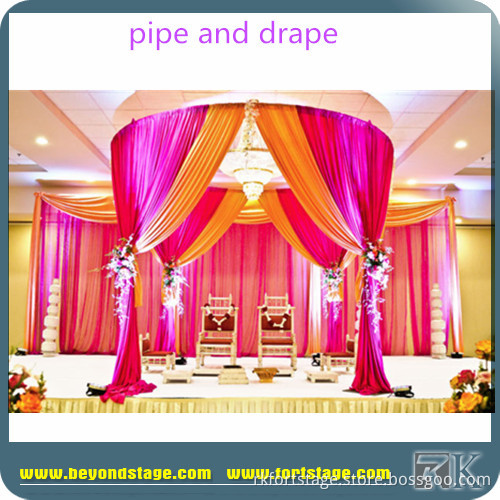 portable Wedding Backdrop Decoration/Aluminum Pipe and Drape stand